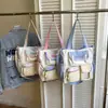 Mochila Escolar Cute de Gran Capacidad para Estudiantes de Secundaria y Preparatoria, Mochila Casual y Versátil, Bolsa Dulce para Ir a la Escuela
