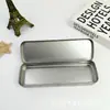 Caja Metálica Rectangular Spot de Hojalata Caja de Hierro con Tapa abatible Caja de Regalo Caja de Empaque Caja de Hierro para Recoger Cera Se Puede Imprimir con Serigrafía