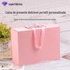 Caixa de Presente Companheiro Dia dos Namorados Caixa de Embalagem Rosa Personalizada Aniversário Caixa Vazia Festival do Meio Outono Embalagem Caixa de Presente de Natal com Aba