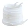 Venta al por mayor del fabricante Cordones de 1 cm de una sola capa y doble capa Negros y blancos Cordones de poliéster huecos de doble capa Cordones de colores