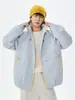 Chaqueta de Algodón para Hombre Otoño Pareja Funcional Impermeable Cortavientos con Capucha Primavera/Otoño para Mujer Montañismo Esquí Estilo Nuevo