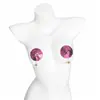 Cubretetinas Sexy Transfronterizos Europeos y Americanos Campana Productos para Adultos Erotismo Provocación Parches para Pezones Accesorios Parches para Pezones Lentejuelas Invisibles para Hombres y Mujeres