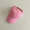 Sombrero de Verano para Niños Qiunan Estilo Nuevo Transpirable con Parte Superior Abierta Protección Solar Macaron Visera Gorra de Béisbol para Bebé