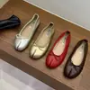 Zapatos Individuales Retro Estilo Coreano 2026 Commute Francés Versátil Suela Suave Boca Baja Estilo Hada Ballet Pezuña de Cerdo Punta Dividida