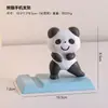 Soporte de escritorio para teléfono móvil con diseño de panda, creativo y bonito, ideal como decoración para perseguir dramas, para tabletas y como regalo de cumpleaños.