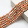 Contas com imitação de grão de madeira mais vendidas internacionalmente, contas soltas para acessórios de joias DIY, pulseira, colar, acessórios semiacabados, contas redondas de vidro