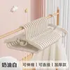 Percha Infantil para Bebés y Recién Nacidos, Extensible, Sin Olor, Plegable, para Colgar y Guardar Ropa