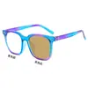 Gafas Fotocromáticas Transfronterizas Montura Grande Nueva Gafas de Sol Versátiles de Moda para Hombre Conducción Gafas de Sol Anti-UV