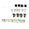 Juego de Tornillos para Capó Adecuado para Audi A4 A6 Medio Oriente Audi A4A6, Compatible con el Número de Parte 4A0805121A