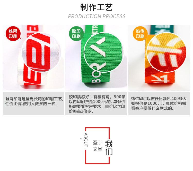 厂家专业生产磨砂透明塑料防水展会工作证件卡套胸牌挂绳定制