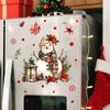 Ofer 2025 Pegatinas para Inodoro de Baño Muñeco de Nieve Linterna Pegatinas para Inodoro Decoración de Baño Transfronteriza Pegatinas para Inodoro