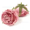 Cabeças de Flores de Rosa Simuladas, Flores Artificiais, Decoração de Casa, Arranjos Florais de Casamento, Materiais Florais, Coroas Feitas à Mão DIY, Materiais para Corsage