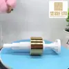 Spot del Fabricante 24 Dientes Aluminio Anodizado Cabezal de Bomba para Loción 28 Dientes Plata Mate Cabezal de Bomba de Aluminio Bomba de Aluminio para Loción Paquete Cosmético