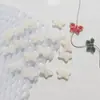 10*20mm Mariposa Dorada Vidrio Checo Accesorios para Joyería DIY Colgante de Mano Cuerda de Cuentas Decoración para Funda de Teléfono Móvil