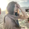 Bufanda de Estilo Étnico Retro Pañuelo para la Cabeza de Lino Plegado Estilo Páramo 2026 Nuevo Pañuelo de Seda del Desierto Chal Artístico Degradado