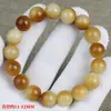 Pulseras de raíz de Bodhi naturales al por mayor, cuentas de jade blanco Bodhi, artículos culturales y artísticos, pulseras de pareja para hombre y mujer, joyería de estilo chino nuevo