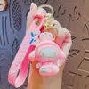 Llavero Creativo de Dibujos Animados Sanrio Conejito Abrigo Colgante Lindo para Bolsa Llavero de Coche Pequeño Regalo Venta al por Mayor