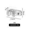 Soporte para Trapeador de Baño, Sin Perforación, Multifuncional para Pared, Doméstico, Estante para Trapeadores de Baño, Estante de Almacenamiento, Gancho, Clip para Trapeador
