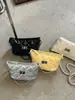 Bolsa Nova Estilo Francês Inspirada na Chanel 2026, Bolsa Feminina Bordada Acolchoada de Nicho Coreana, Versátil para o Dia a Dia, Bolsa de Ombro Único Transversal