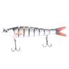 Señuelo biónico de múltiples secciones, cebo de 8 secciones, señuelo duro roto de tela, pez de múltiples secciones 13.7cm/27g, fabricantes de equipo de pesca en stock