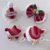 Accesorios para el cabello de Navidad tocado pasador de Papá Noel par de pasadores rotos clip sombrero de Navidad diadema pasador para niños otoño e invierno