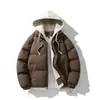 Roupas de Algodão Grossas e Quentes para Primavera e Outono, Novo Design Acadêmico Solto, Roupa de Casal Masculina, Mercadorias de Fujian, Falso Duas Peças
