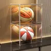 Em estoque Caixa de armazenamento cega de grandes dimensões Caixa Transparente À Prova de Poeira Mão Display Stand Gabinete Lego Doll Toy Storage Caixa