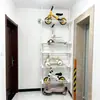 Suporte de Bicicleta Infantil de Chão ao Teto, Suporte de Armazenamento para Carrinhos de Brinquedo e Bicicletas de Bebê, Suporte de Exposição, Prateleira de Armazenamento, Suporte em Camadas