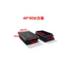 Enchufe de tapón de tubo de plástico rectangular al por mayor de fábrica tapón de tapón de tubo de acero inoxidable tapa de sello para patas de mesa silla de muebles tapón cuadrado