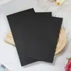 Sobre de Invitación Plegable con Forro Interior Negro de 250g Tarjeta Plegable Tarjeta de Invitación Comercial para Boda