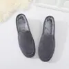 Jinbukang Nuevos Zapatos de Algodón Cálidos Forrados de Polar Invierno 2026 Estilo Coreano Modernos Versátiles para Conducir Casuales Mocasines
