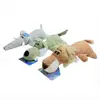 Juguete de peluche para mascotas transfronterizo, diseño de animal pequeño, duradero y resistente a las mordidas, emite sonidos, proporciona entretenimiento para perros, estilo de dibujos animados