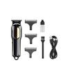 Máquina de Cortar Cabelo Elétrica Aparador Display Digital Máquina de Cortar Cabelo Elétrica Tesoura de Detalhe Aparador de Cabelo Doméstico Fabricante Lâmina de Aço Inoxidável