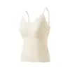 Camiseta Térmica de Renda Pure Desire para Mulheres 2026 Novo Estilo Outono/Inverno com Bojo, Camisola, Roupa Íntima, Camada Base, Não Precisa de Sutiã