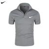 Polo de verano transfronterizo, ropa de trabajo para hombre y mujer, camisa de manga corta para hombre, polo, camiseta cultural, en stock, lote