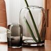 Vaso de vidro simples Alto valor Água-nutritiva Restaurante Vaso Arranjo de flores Decorações de alta qualidade Ins Estilo