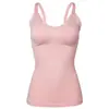 ¡Guau! Camiseta sin mangas de maternidad para lactancia, talla grande, estilo largo, sin tirantes, posparto, lactancia, ropa interior para mujer, no necesita usar ropa adicional