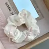 Colección 2026 de Scrunchies Dulces y Versátiles Estilo Coreano para Mujer, Accesorios para el Cabello Estilo Perezoso para Cola de Caballo Baja con un Toque de Lujo