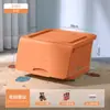 Caja de Almacenamiento de Juguetes Xingyou Caja de Almacenamiento Doméstica con Apertura Frontal y Tapa Abatible Caja de Almacenamiento de Ropa Cesta de Almacenamiento Extra Grande para Snacks