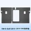 Adecuado para Vw E-Golf 2015-2019 Tapetes de Piso de TPE Material 3D para Todo Clima Tapete de Cajuela Tapete de Respaldo