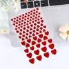 Pegatinas Brillantes para el Día de San Valentín, Pegatinas para el Día de San Valentín, Pegatinas de Polvo Dorado, Pegatinas de Corazón, Pegatinas DIY con Logos Impresos Personalizados