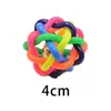 Juguete para Perro Bola con Cascabel de Colores Bola para Molienda Bola de Voz de Colores Bola con Cascabel Tejida Juguete de Corcho Oso de Peluche Dou