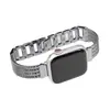 Adecuado para Apple Applewatch89 Correa Metálica de Cuatro Filas Cadena Iwatchis10Ultar Correa de Pulsera