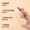 Esponja de Polvo de Piel de Animal Sintética, No Absorbe el Polvo, Cojín de Textura Aérea Malvavisco, Esponja de Maquillaje para Belleza, Doble Uso para Aplicación Seca y Húmeda, Esponja de Polvo Grande