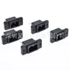 Tomada de energia AC 2 pinos 2 pinos 8 palavras Tomada AC Refrigerador de carro DB-F sagline Tipo D Assento padrão US 2.5A250V