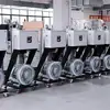 Máquina Alimentadora de Material Totalmente Automática Personalizada, Máquina Alimentadora e Extratora de Matéria-Prima, Transportador Industrial, Grânulos Plásticos Industriais, Extrusora Correspondente