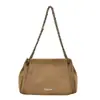 Bolso de axila mate moderno y versátil de estilo coreano para mujer, con diseño de cadena retro, simple y elegante, adecuado para ir al trabajo, y se puede llevar como bolso de hombro o bolso cruzado