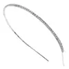 Miallo Joyería Transfronteriza al por Mayor Amazon Europeo y Americano Versátil para el Día a Día Aro Delgado para el Cabello con Pedrería Diadema Sencilla de Diamante para Mujer