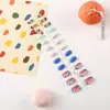 Uñas Vestibles para Niñas Piezas de Uñas de Animales Lindos Uñas Postizas Arte de Uñas Estilo Ovalado Casual Lindas Niñas