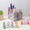 Nueva Figura de Oso Relajado Linda Caja Sorpresa Resina Ecológica Adorno de Escritorio Dibujo Animado Celebridad de Internet Bolsita Sorpresa